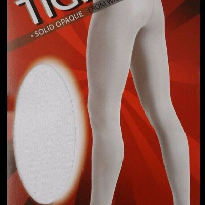 White Tights Standard Size pantyhose stockings adult womens costume accessory