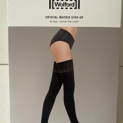 Wolford Crystal Matrix Stay-Up (Brand New)