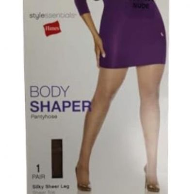 Body Shaper Pantyhose, 1 pair (US, Alpha, 3X-Large, Regular, Regular, Black)