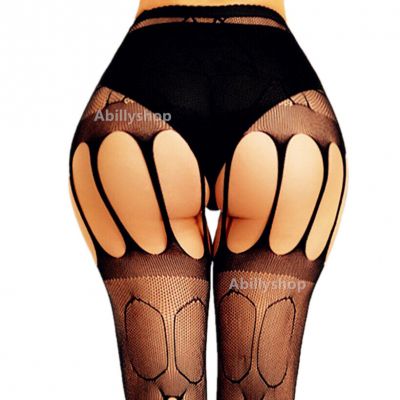 Women Pantyhose Sexy Stockings Thigh High Lace Tights Sheer Socks Plus Size Sock