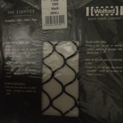 Vintage Wolford “The Eighties” Fishnets Helmut Newton Era Black Sm Sexy Rare!