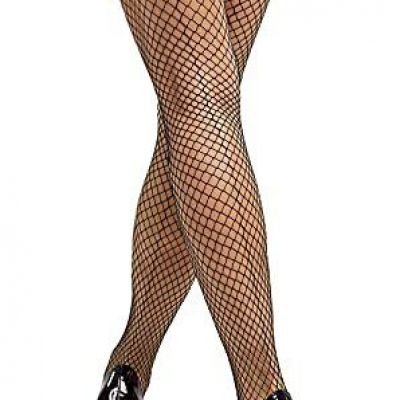 Seam Back Fishnet Thigh High Stockings Silicone Lace Top Lingerie Stay Up She...