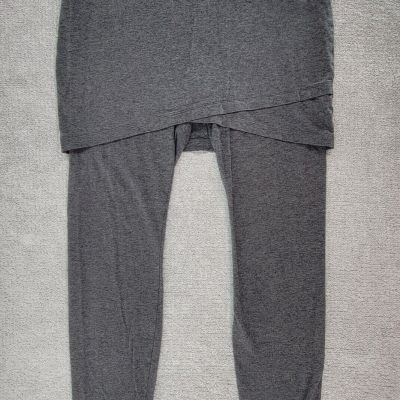 CAbi 5318 M’Leggings Womens Skirted Leggings Size XS Gray Stretch Style