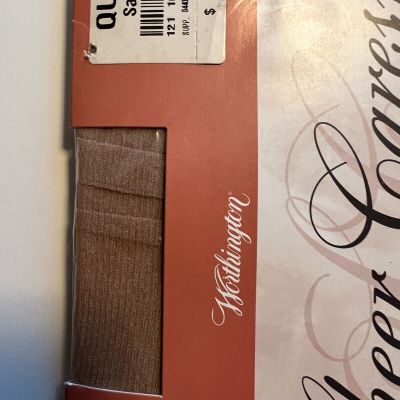 NOS WORTHINGTON Lace Top Thigh High Stockings Size Queen/XL 