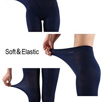 Run Resistant 80D Soft Solid Color Semi Opaque XX-Large-3X-Large Dark Blue