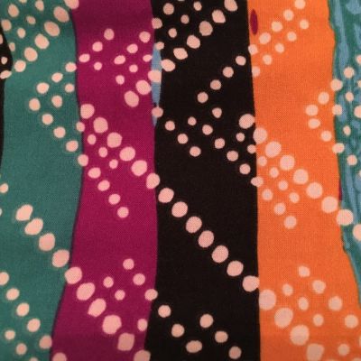 LulaRoe Vintage TC Bold Stripes Leggings BNWT HTF Bright Colors and Polka Dots