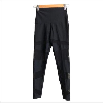 Onzie High Rise Bondage Activewear Yoga Exercise Legging Size Small Black