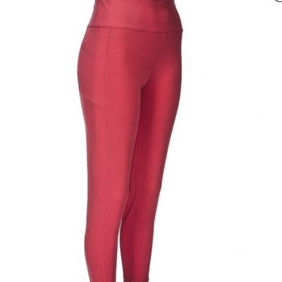 SPALDING Womens True to the Game Pink LEGGINGS  Szs  L  XL  (Style R64P600)  NWT
