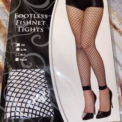 New Spirit Footless Fishnet Tights COSPLAY Size M/L 140-190 lb 5'5