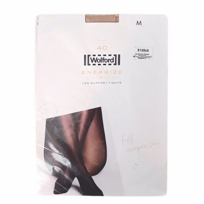NWT Wolford Energize Synergy 40 Leg Support Tight (18393) Cosmetic Size Medium