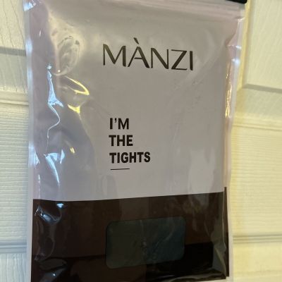 Manzi Womens Tights Black 2 Pairs 4x We Combine Shipping