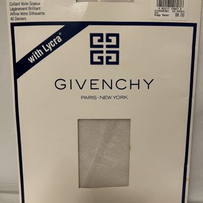 Givenchy Pantyhose Vintage NOS Pantyhose Size B Color Crystal Control Top tights