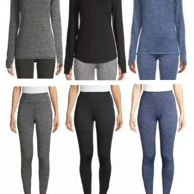 Climate Right Top Leggings Stretch Fleece for Cold Temps You Pick Style Color