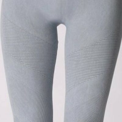 NEW Amazing Moto Style Jeggings in Blue Gray One Size by Nikibiki