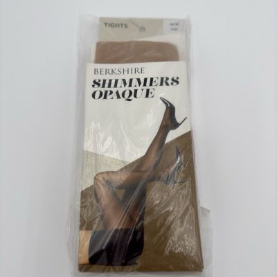 Berkshire Shimmers Opaque Pantyhose Tights Nude Tall