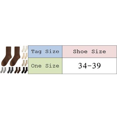 Women Solid Color Socks Mid Tube Autumn And Qinter All Long Tube Pure Cotton
