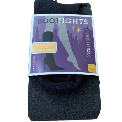 Bootights Heather Gray Mid Calf Length Sock Size A Style Warmth Comfort Gift/SS