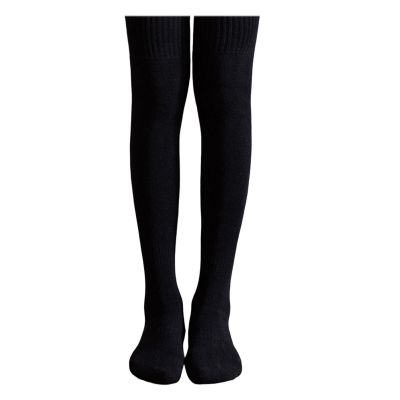 1 Pair Winter Socks Anti-slip Warm Lengthened Winter Stockings Over the Knee