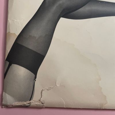BUFF Calvin Klein Classic Sheer Stocking Style 907 Size C Pantyhose new