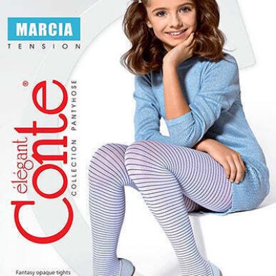 Conte Marcia 60 Den - Fantasy Opaque Stripes Tights For Girls (16?-52??)