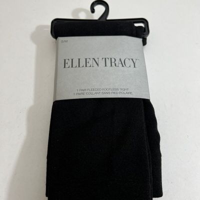 Ellen Tracy 1Pair Fleeced Footless Tight