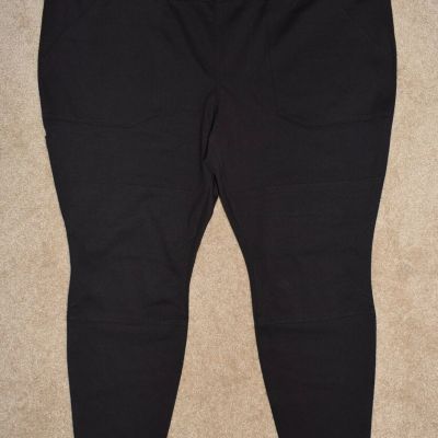 New Womens Carhartt Force Leggings 3X Black Fitted Midweight Utility Pants
