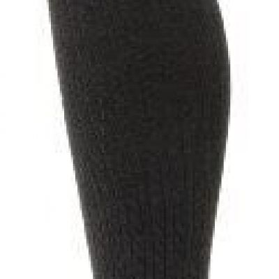 Women’s Anne Klein 7218 Sweater Knit Black Tights Collants, Size S/M
