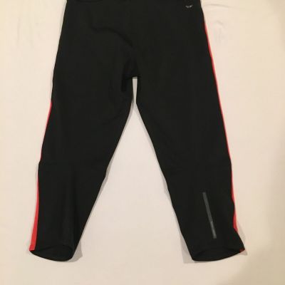 Women's Adidas Own the Run 3/4 Running Tights Small S Black/Red