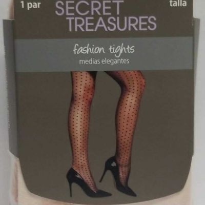 Secret Treasures Fashion Tights 1 Pair Mystical Rose  Size 5 (LOC TUB Sock)