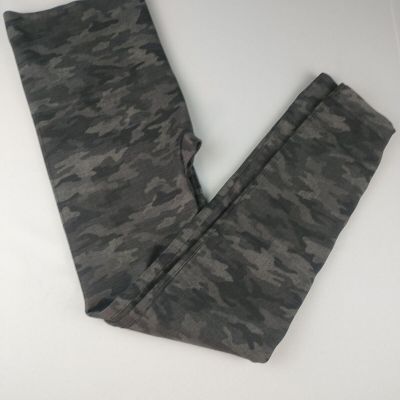 Spanx Gray Camo Leggings 1X, Active Wear,  Look At Me Now Style