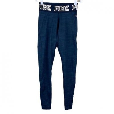 PINK Victoria's Secret Ultimate Leggings Heathered Black Womens Size XS Workout