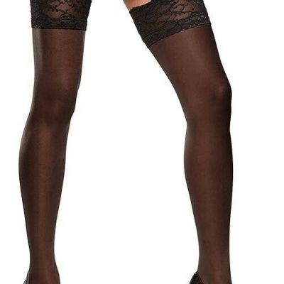 Berkshire Women's  Silky Sheer Sexyhose Stockings A-B Black
