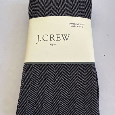 J Crew Women’s Tights Striped Black Small/medium New