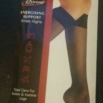 LEVANTE DYNAMIC SHEER ENERGISING SUPPORT KNEE HIGHS ONE SIZE CARBONE UNICA-S27