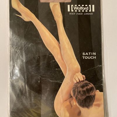 Wolford Satin Touch Tights In Pure 11232 NWT Women’s Size Medium