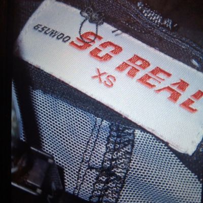 SO REAL  Moonlight Mesh Galaxy Black SZ Xs seethrough sheer Cutoffs