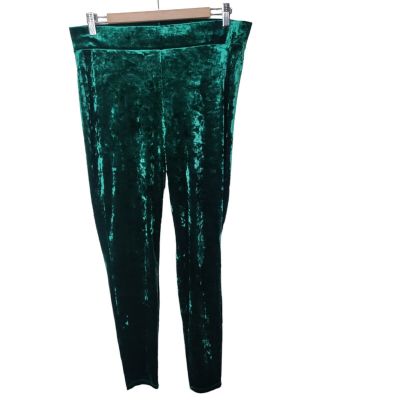 Torrid Green Velvet Leggings Woman's Plus Size 2X