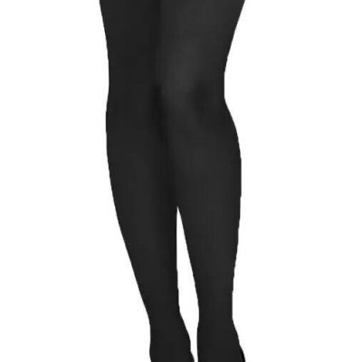 Commando Up All Night Opaque Thigh High - HTH01 black M/L NEW in box