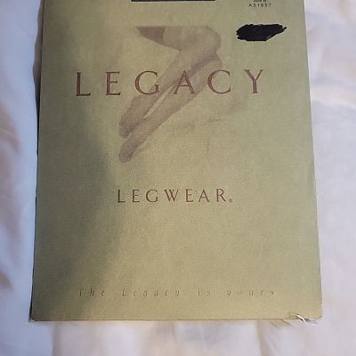 NEW Legacy Legwear Tights Sz B Medium Opaque Heather Grey Control Top QVC
