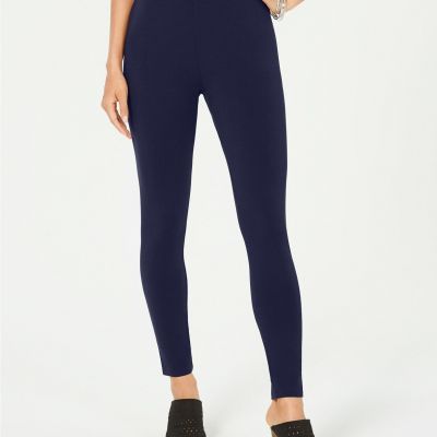 Style & Co Mid Rise ankle-length Basic Leggings Dark Blue Size XS X Small NWT