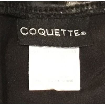 Coquette ~ Wet Look Low Rise Leggings Front to Back Metal Zipper Pants ~ SM