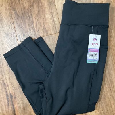 NWT POP Fit Grey Harlow Crop Leggings   Size: 2XL