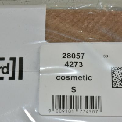 $45 New WOLFORD SEXY AFFAIRE 10 Lace STOCKINGS Caramel Cosmetic Beige S M L