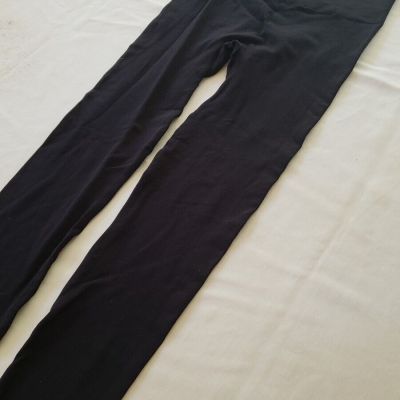 Blissful Benefits By Warner's Black Footless Tights Size L/XL