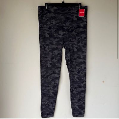 SPANX 'Look at Me Now' Seamless Leggings Gray Camo, #FL351P Size 3X New