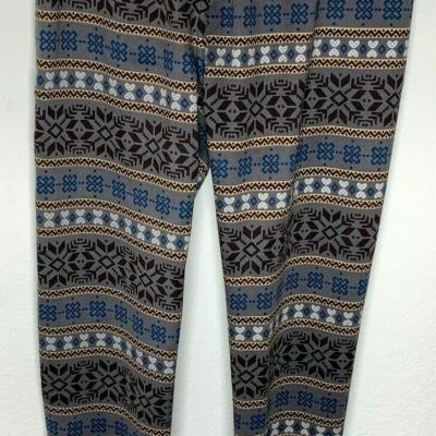 ShoSho Fashion Womens Fleece Feel Casual Tribal Print Pants S/M Assorted Colors