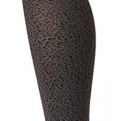 BootTights Shelby Mason Boot Tights w/ attached ankle sock size A black cheetah