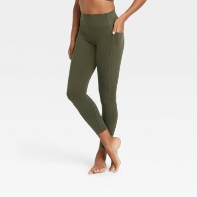 All In Motion Women's Flex High-Rise Leggings Oive green Size XXL