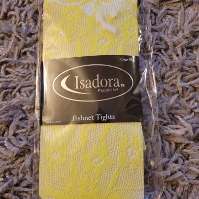 Isadora Paccini NY Fashion Tights • Yellow • BRAND NEW