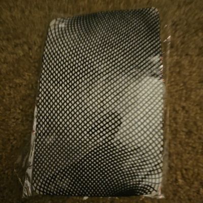 Nwt Black Fishnet Stockings Size S